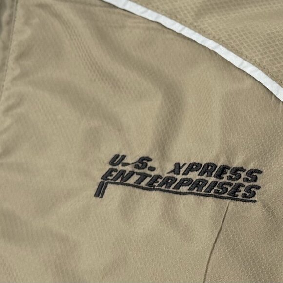 Port Authority Womens Windbreaker Jacket Medium Zip Pockets Company Logo NEW - Picture 14 of 14